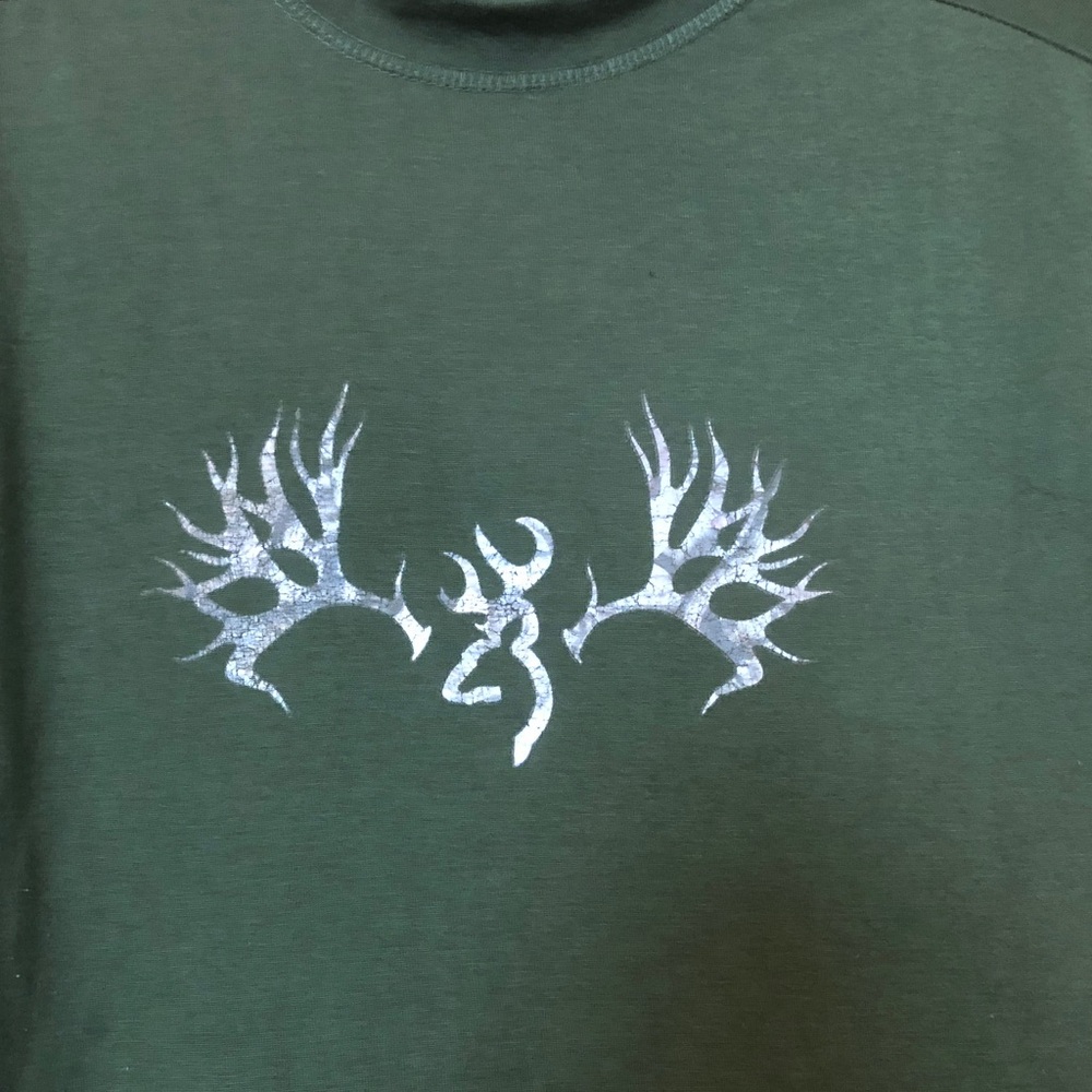 Browning medium green shirt sleeve shirt